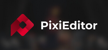 Steam header art for PixiEditor