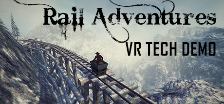 Steam header art for Rail Adventures - VR Tech Demo