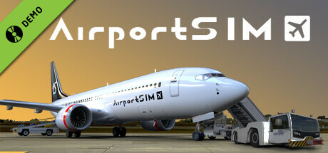Steam header art for AirportSim Demo