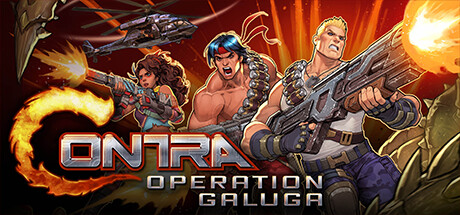 Steam header art for Contra: Operation Galuga