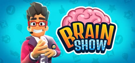 Steam header art for Brain Show: Party Game