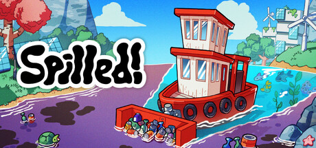 Steam header art for Spilled!