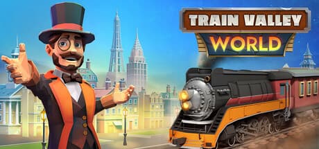 Steam header art for Train Valley World
