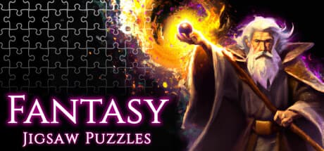 Steam header art for Fantasy Jigsaw Puzzles