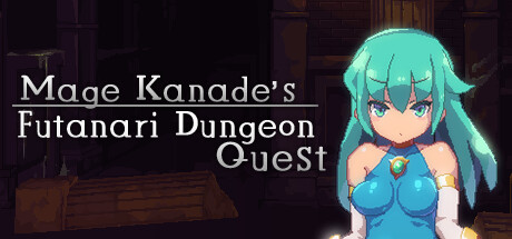 Steam header art for Mage Kanade's Futanari Dungeon Quest