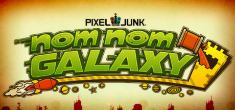Steam header art for PixelJunk™ Nom Nom Galaxy