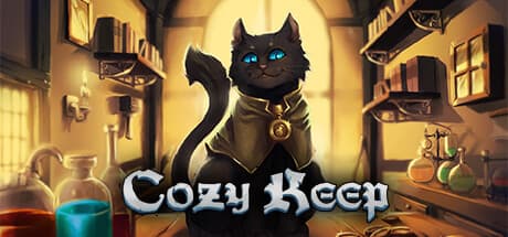 Steam header art for Cozy Keep: Farm, Craft, Manage