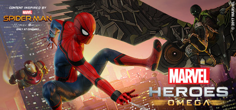 Steam header art for Marvel Heroes Omega