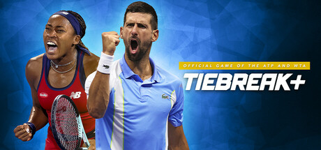 Steam header art for TIEBREAK+: Official Game of the ATP and WTA