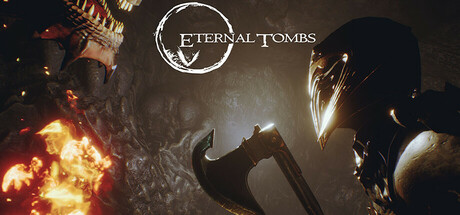Steam header art for Eternal Tombs Playtest