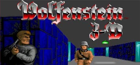 Steam header art for Wolfenstein 3D
