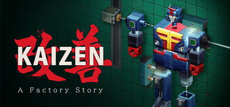 Steam header art for Kaizen: A Factory Story