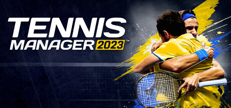 Steam header art for Tennis Manager 2023