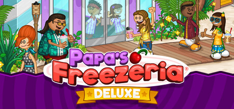 Steam header art for Papa's Freezeria Deluxe