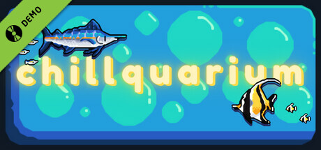 Steam header art for Chillquarium Demo