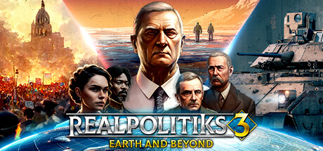 Steam header art for Realpolitiks 3: Earth and Beyond