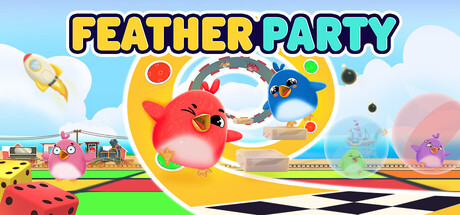 Steam header art for Feather Party