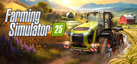 Steam header art for Farming Simulator 25