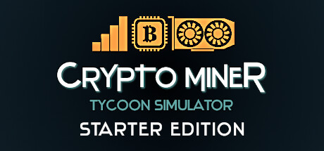 Steam header art for Crypto Miner Tycoon Simulator Starter Edition