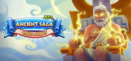 Steam header art for Ancient Saga: Vikings Journey - Resource Management Simulator