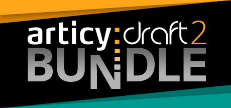 Steam header art for articy:draft