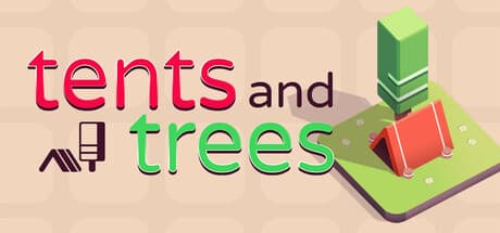Steam header art for Tents and Trees
