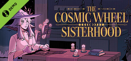 Steam header art for The Cosmic Wheel Sisterhood Demo