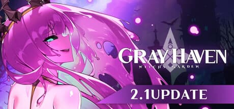 Steam header art for Gray Haven : Witch's Garden