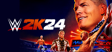 Steam header art for WWE 2K24