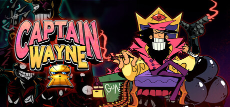 Steam header art for Captain Wayne - Vacation Desperation