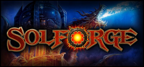 Steam header art for SolForge
