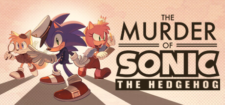 Steam header art for The Murder of Sonic the Hedgehog