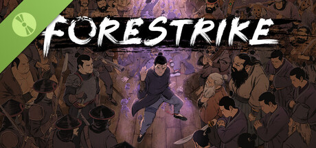Steam header art for Forestrike Demo