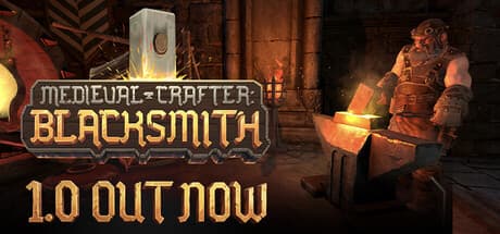 Steam header art for Medieval Crafter: Blacksmith