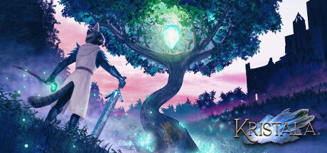 Steam header art for Kristala Playtest