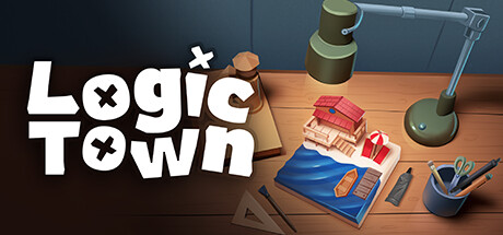 Steam header art for Logic Town