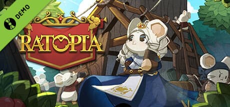 Steam header art for Ratopia Demo