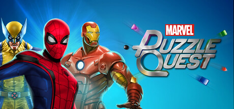 Steam header art for MARVEL Puzzle Quest