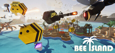 Steam header art for Bee Island