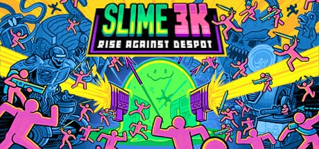 Steam header art for Slime 3K: Rise Against Despot