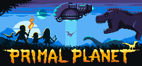 Steam header art for Primal Planet