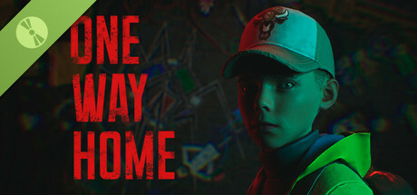 Steam header art for ONE WAY HOME Demo