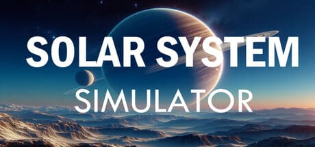 Steam header art for Solar System Simulator