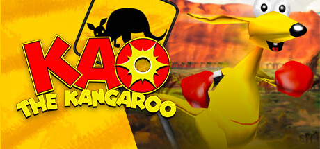 Steam header art for Kao the Kangaroo (2000 re-release)