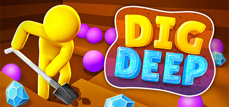Steam header art for Dig Deep
