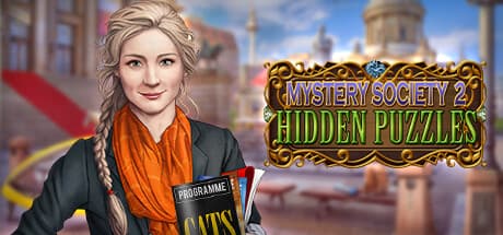Steam header art for Mystery Society 2: Hidden Puzzles