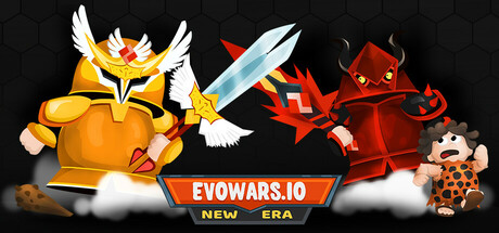 Steam header art for EvoWars: New Era