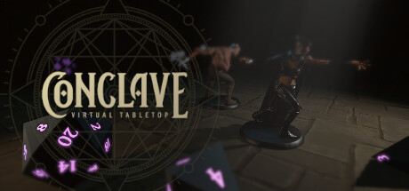 Steam header art for Conclave Virtual Tabletop