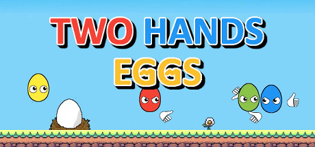 Steam header art for Two Hands Eggs
