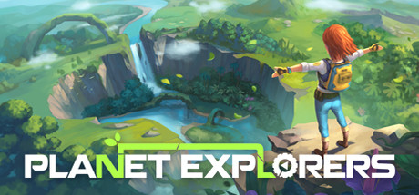 Steam header art for Planet Explorers